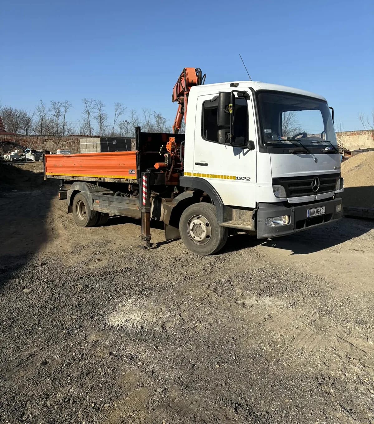 Mercedes — Rakodós teherautó